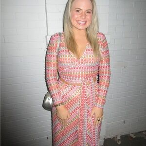 Stylish Multicolor Patterned Dress